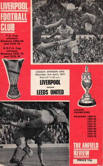 Match programme